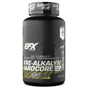EFX Sports Kre-Alkalyn Hardcore | Termogenic pH Doğru Kretine Monohidrat Pill Supplement | Enerji & Güçlü Pre Workout | 40 Hizmet, 120 Capsules