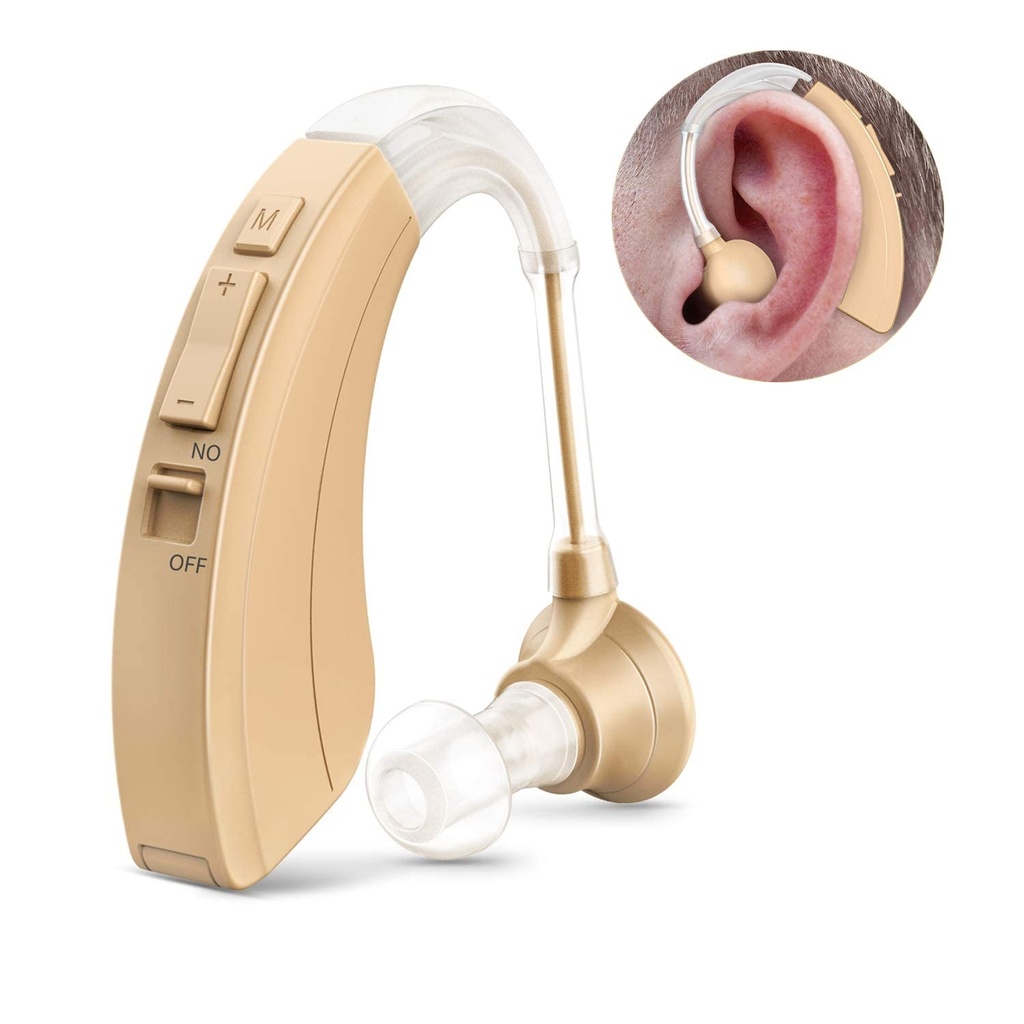 Kituwant İşitme Aid for Seniors and Yetişkinler, Dijital işitme Amplifier, İşitme Aids with a Gürültü Cancelling Function and Ayarlanabilir Cilt, 500 Hours Per Battery Life ve İşitme Yardımı