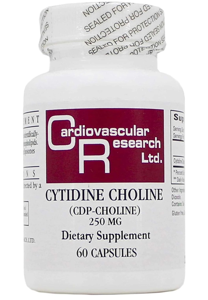 Ekolojik Formulaler - Cytidine Choline 250 mg 60 kapak [Sağlık ve Güzellik]