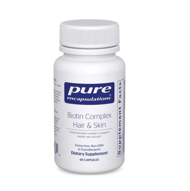 Pure Encapsulations Biotin Komplek Saç & Skin | Biotin Kompleksi Sağlıklı Saç ve Cilt Desteği için Biotin Kompleksi |