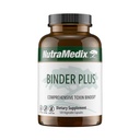 NutraMedix Binder Plus - Kapsamlı Toxin Binder & Body Detoxifier - Prebiyotik Antioksi Support + Inulin, Bentonite, Aloe Vera, Aktif Charcoal, Fulvic Minerals & Chitosan (120 Capsules)