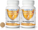 Comprehensive Liver Supplement (2 Pack - 60ct), Aynı, SPC, Silybin A+B, Gluathione, Chew Tabs for Dogs 30Ct (2X Small - Medium)