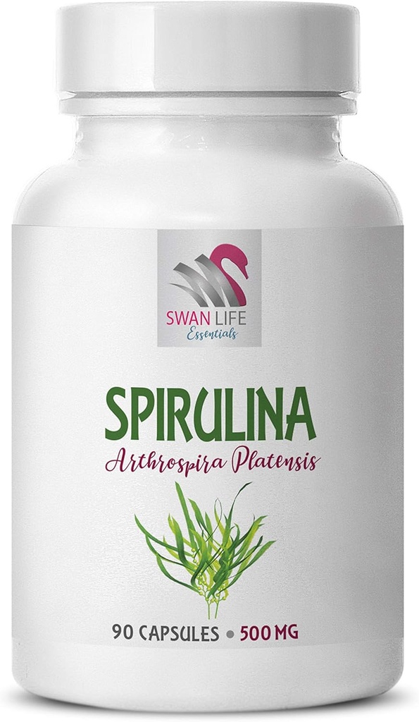 blue spirulina kapsülleri - spirulina mavi - SPIRUILINA 500MG - spirulina tabletleri - spirulina ve klorella toz organik, Spirulina Herbal Supplements, enerji bitleri spirulina klorella tabletleri 1bottleina