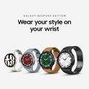 SAMSUNG Galaxy Watch 6 Be Explain Edition 47mm Exclusive Bluetooth Smartwatch, Health, Fitness, Sleep, HR Tracker, Geliştirilmiş Battery, Sapphire Crystal Glass, US Version, Black D-Buckle Band, Hybrid Camel