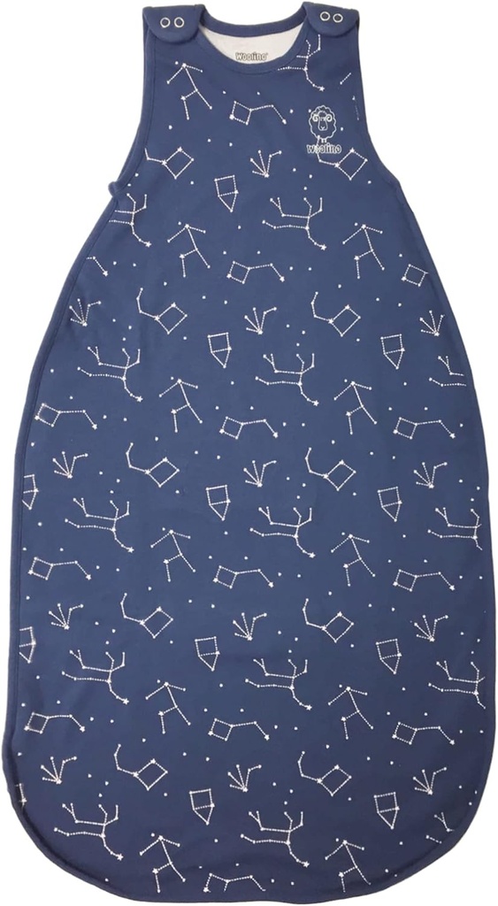 Woolino Big Kid, 4 Season Baby Sleep Sack, Merino Wool ve Organik Pamuk Giyilebilir, 4-6 Yıl