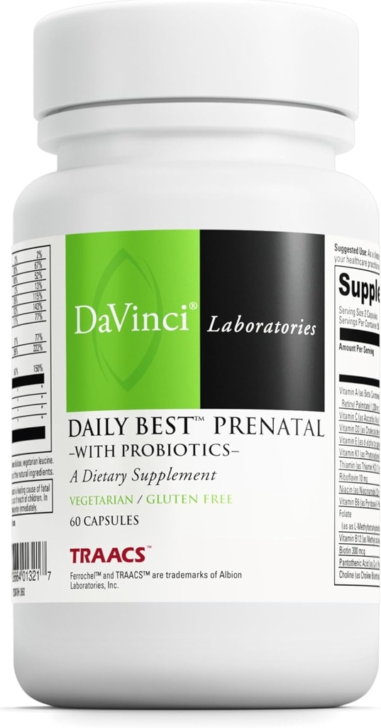 DAVINCI Laboratuvarları - Daily Best Prenatal - 60 Capsules