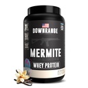 DownRange Mermite Whey Protein Toz, Post Workout Muscle Recovery & Enerji Desteği, 20g Whey proteini ile Mix Supplement, 9g Amino Asit, 30 Hizmet (Vanilla)