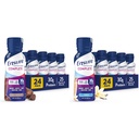 30g proteini ile Beslenme Shake, Immune Health Nutrients, Chocolate ve Vanilla Flavors, 24 (10 fl oz) Paketi