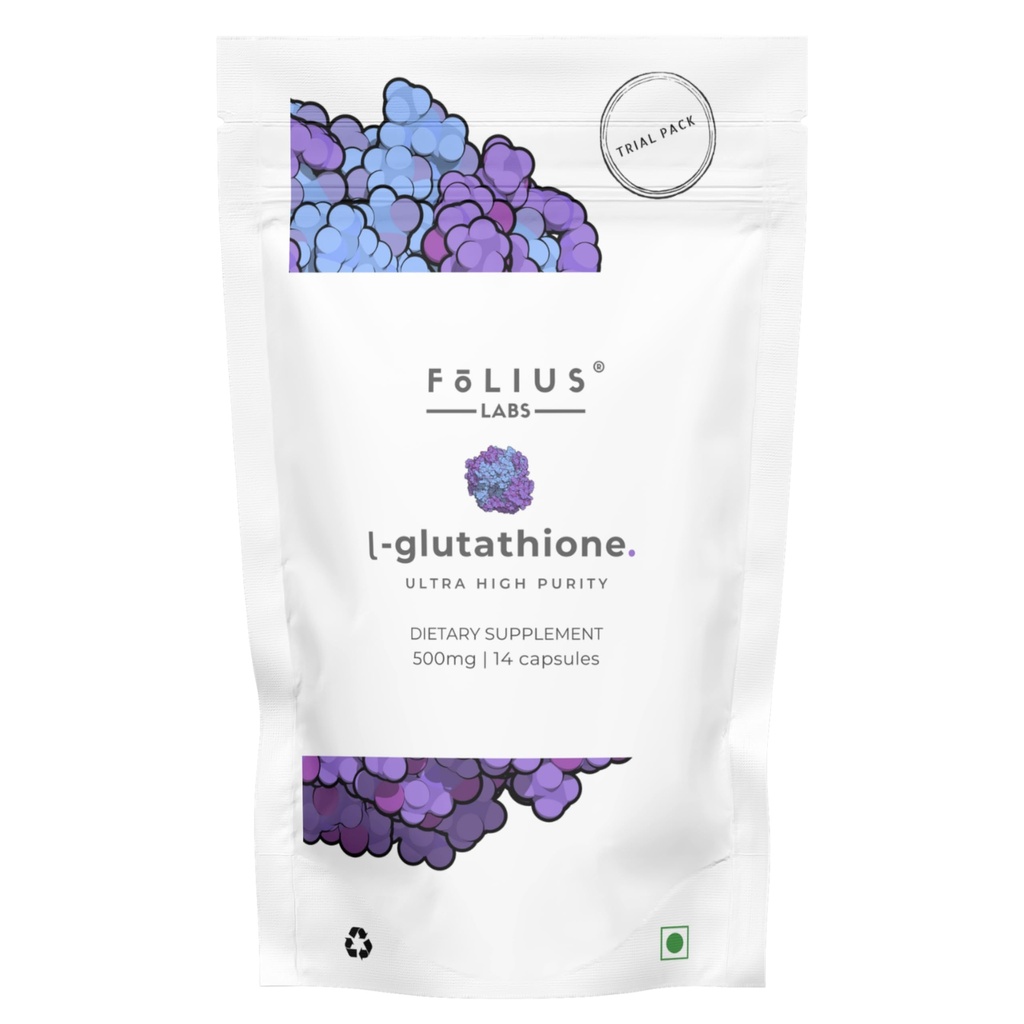 Ultra High Strength L-Glutathione 98 Supplement - 500 mg Yoğun Formula, Azaltıl L-Glutathione Supplement - (7-Day Deneme Paketi)