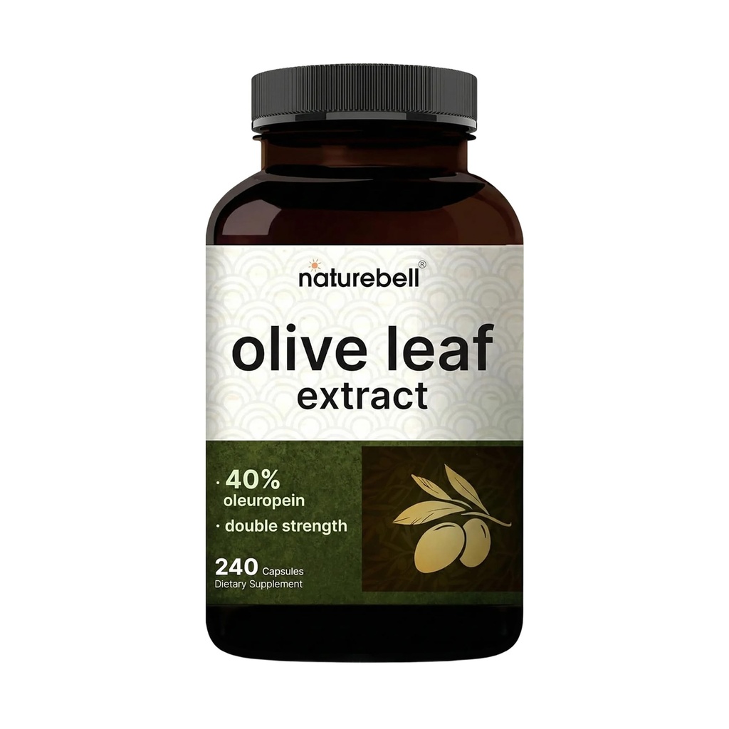Olive Leaf Extract 30000 mg, 240 Capsules |% 40 Active Ol Europein, 50:1 Herbal Equivalent – Immune & Heart Health için Zengin - Non-GMOMO