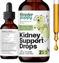 Forever Puppy Kidney Support Drops for Dogs - Cordyceps Mushroom, Astragalus, Stinging Nettle Leaf Extract - Liquid Dog Vitamins and Supplements - Sugar & Alcohol-Free Tincture - 2 fl oz