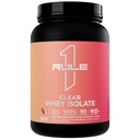 Kural 1 Clear Whey Isolate - 20g All-whey Isolate protein, over 9g EAAs, 300 mg of Electrolyte Minerals, 90 Calories, Light, Crisp ve Tazeleme Tadı (27 Hizmet, Strawberry Lemonade)