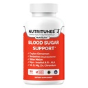 Ceylon Cinnamon & Berberine (Dihydroberberine) Supplement for Blood Sugar Support with Added Blood Sugar Complex Myo-Inositol Bitter Melon R-ALA VIT. D Chromium Magnesium & Zn– 90 NutriSulin Capsules