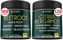 Sche 6in1 Beet Root Capsules & 6in1 Citrus Bergamot Supplement