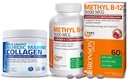 Bronson Marine Collagen Hydro Hydrolyzed Protein Toz + Metil B12 5000 mcg B12 Mecobalamin