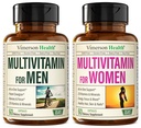 Erkekler için Multimineral Supplement + Kadınlar 2-Bottle Sche. Sağlıklı Immune Response, Güçlü Ortaklar ve Bones, Eye Health, Digestive System Support, Antioksi Özellikler