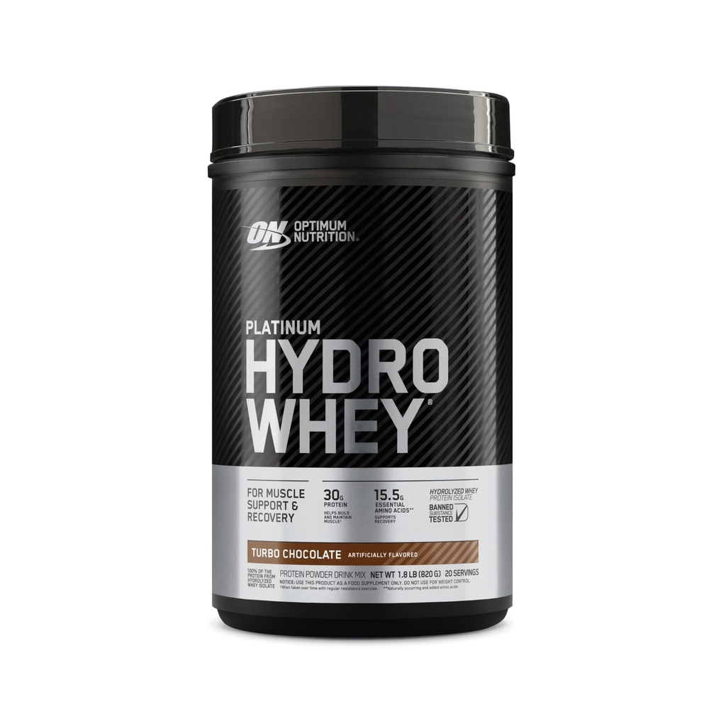 Optimum Platinum Beslenme Hidrowhey Protein Tozu,% 100 Hydrolyzed Whey proteini Isolate Toz, Flavor: Turbo Chocolate, 20 Hizmet, 1.8 Pounds (Pazar Mayıs Vary)