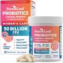 Kadınlar için probiyotikler, 50 Milyar CFU, 26 Benzersiz Strains, Women's Probiyotik and Prebiyotiks Support Digestive Health, w/ Cranberry, Hibiscus & D-Mannose for Vaginal PH Balance, Urinary, Gut (30 Caps)