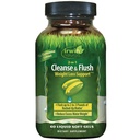 Irwin Naturals 2in-1 Cleanse & Flush Kilo Kayıp Desteği - 60 Sıvı Soft-Gels - Flushes Digestive Tract & Reduces Bloating - 30 Total Services