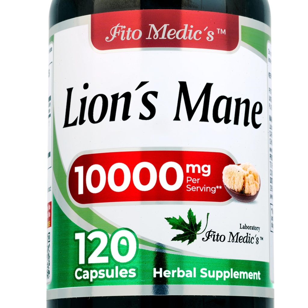 Lab | Lions Mane | 120 Capsules | Lions Mane Supplement | Lions Mane Supplement Capsules | Mushroom Supplement | Ultra Yüksek Aborpsiyon.