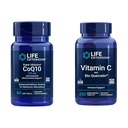 Hayat Super Ubiquinol CoQ10 60 Softgels ve C & Bio-Querce Phytosome 250 Tablet Kalp, Hücre Enerji, Immune & Sağlık Genel Desteği