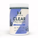 Protein Clear Whey Isolate protein Toz, 1.1 Lb (20 hizmet) Blue Raspberry, 20g proteini hizmet başına, Doğal Lezzetli Iklim Mix, Daily Protein Intake for Superior Performance