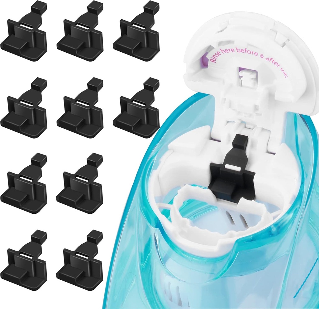Silikon Salt Pods Refills, Navage Nasal Bakım ile Uyumlu Aksesuarları - Temiz Operasyon için Tuz Water Pods Kurtarın 10.0 Count
