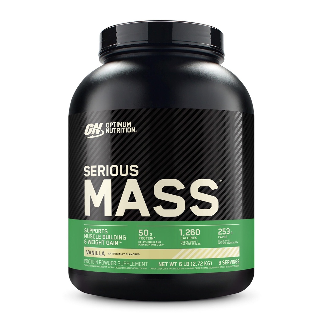 En İyi Beslenme Ciddi Kitle, Kilo Vermeci Protein Toz, Mass Winer, Vitamin C ve çinko Immune Support, Kretine, Vanilla, 6 Pound (Pazar Mayıs Vary)