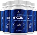 Testoxed Capsules Supplement, Testoxed Advanced Men Wellness Desteği, Resmi Testoxed Maksimum Güçlü Enerji Performansı, Testoxed Premium Diyetary Formula 5 Pack - 300 Capsules)