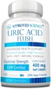 Onaylanan Bilim® Uric Acid Flush Supplement with Folic Acid and Tart Cherry - 180 Capsules - 3 Ay Supply