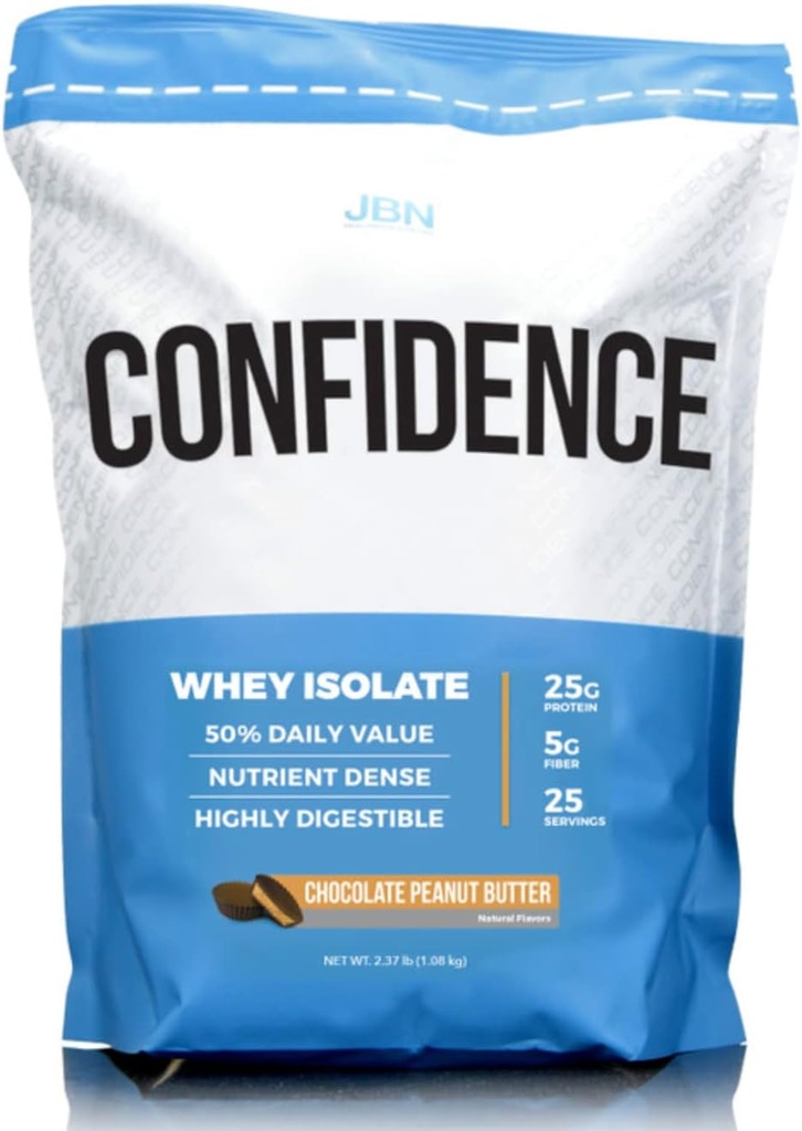 Confidence Whey Protein Isolate Powder (Chocolate Peanut Butter, 25)