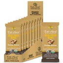 YemeToHeal Peanut Butter Real Food Bar - Organik Vegan Sağlıklı Yüksek Protein Barlar - Low Sugar Meal Change, Non GMO, Never Baked, Plantive, Gluten Free - Enjoy'a Hoş Geldiniz, Shelvesed to Enjoy, Not Sit on Shelves