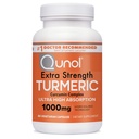 Qunol Turmeric Curcumin Capsules, 1000 mg Ekstra Güçlü Tamam, Patentli Hidro-plastik Teknoloji, Siyah Pepper ile Alternatif, 60 Veggie Capsules