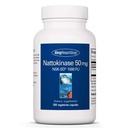 Antivirüs Araştırma Grubu Nattokinase 50 mg Supplement - NSK-SD 1000 FU, Cardiovascular Destek, Circulatory Health, Vegetarian Capsules - 300 Sayı