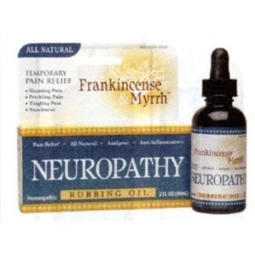Frankincense & Myrrh Neuropati Petrol 2 oz. (Pack of 2) Ambalaj Vary