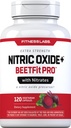 Fitness Laboratuvarları Nitrik Çimento Arıt Kök Kapsülleri | Nitrates | 120 Kont | Nitrik Çimento Precursor | Beetfit Pro | Vegetarian, Non-GMO, Gluten Free Supplement