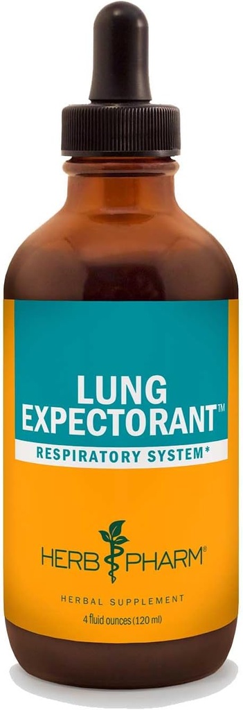 Herbm Phar Lung Waitorant Liquid Herbal Formula'i Respiratory Immune Response - 4 Ounce