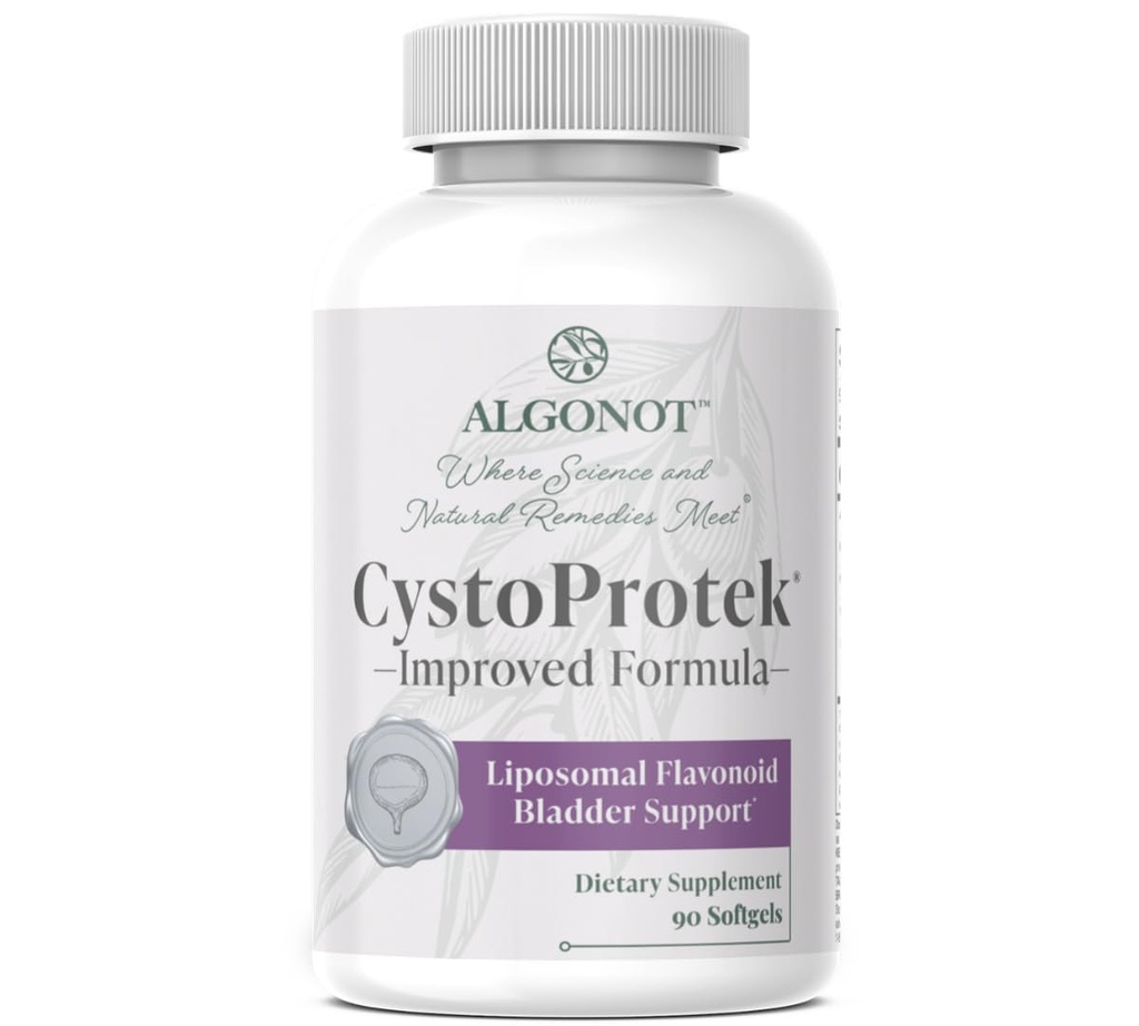 CystoProtek 1 Pack - Patentli Formula, hipnozun özel bir kombinasyonunu kullanarak Bladder Health'i teşvik eder, chondroitin ve Natural Dermas