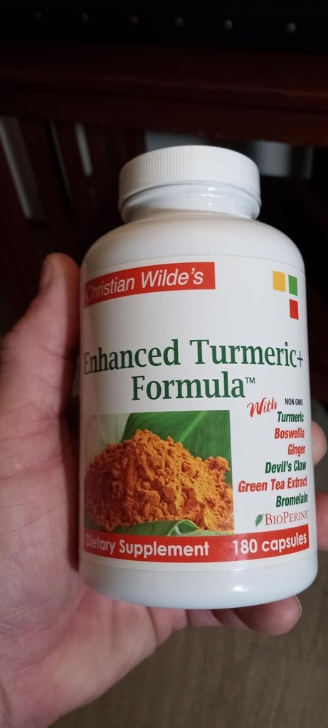 Christian Wilde'ın Gelişen Turmeric+ Formula Formula Formula Formula