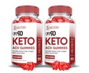 (2 Pack) Go 90 Keto ACV Gummies Advanced Formula 1000MG Go90 Keto Gummies Apple Cider Vinegar Formulated with Pomegranate Beet Juice Powder B12 Vegan Non GMO 120 Gummys