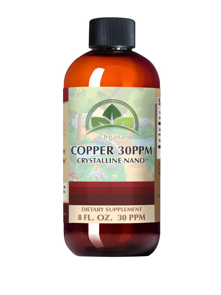 Organa Pure Crystalline Sıvı Copper Supplement - 30 PPM - Yüksek Abhidrasyon Bakır