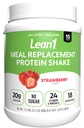 Lean1 Meal Emekli Protein Shake, Strawberry Flavor, 15 Hizmet Tub