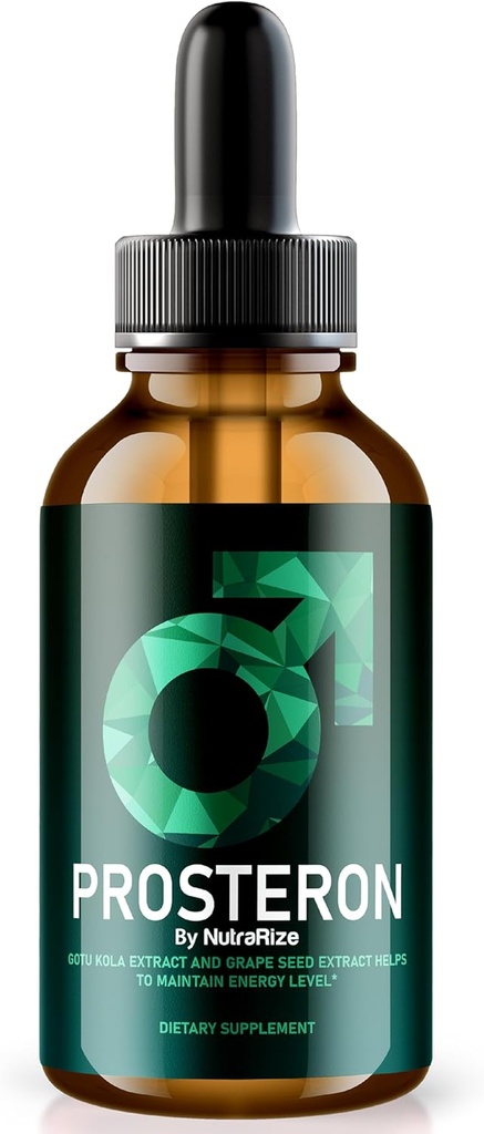 NutraRize Prosteron Drops, All- Natural Prostate Health Supplement, Premium Vitamin to Support Health Circulation, Resmi Prosteron Formula Yorumlar (30 Hizmet)