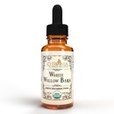 Khroma Herbal Ürünleri Organik Beyaz Willow Bark 30 Hizmet - 800 MG Kişi - Cam Şişede 2 FL OZ Sıvı - Salix Alba