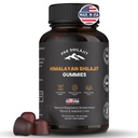 Pure Sundried Himalaya Shilajit Gummy for Men & Women | Organik Shilajit Gummies | Natural 85 Plus Trace Minerals Fulvic Acid | Energy, Immunity | Sugar-Free 60 Sağlıklı Gummy