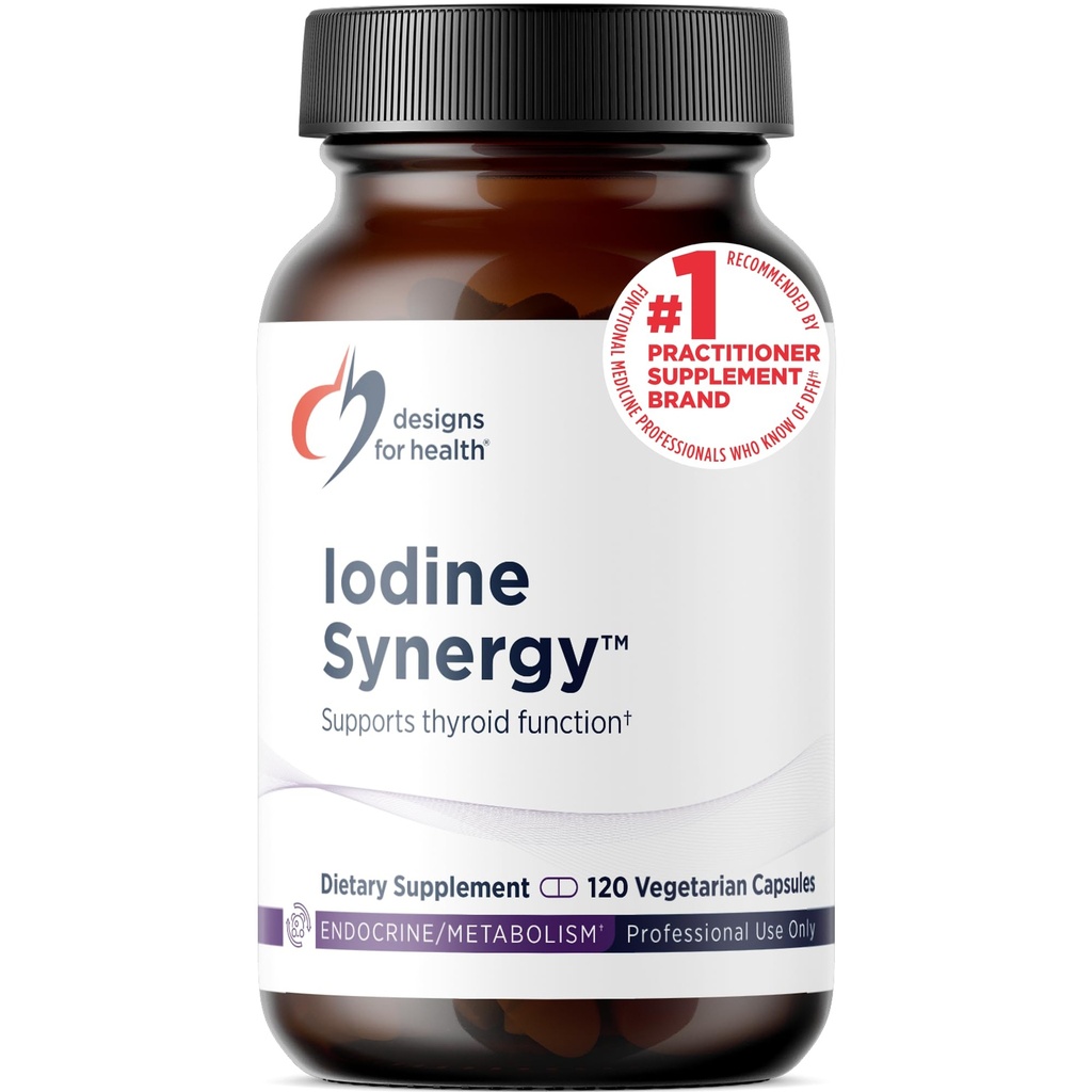 Selenium ile Sağlık Iodine için tasarımlar - Iodine Synergy, 10mg Pyumoid Iodide + 4006 Selenium (Selenomethionine) Tamam - Non-GMO + Gluten-Free (120 Capsules)