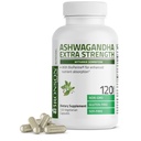 Bronson Ashwagandha Ekstra Güçlü Stres & Mood Support with BioPerine - Non GMO Formula, 120 Vegetarian Capsules