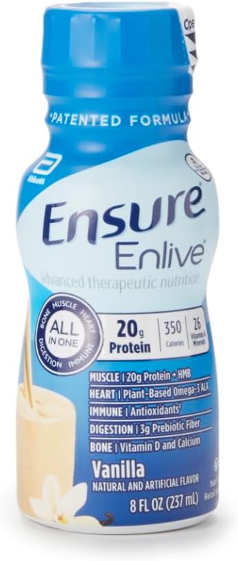 Encan Gelişmiş Tedavi Beslenme Shakes, Vanilla, 8oz Şişeler, 24 Vaka