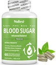 Kan Şeker - Bitter Melon ile Gelişmiş Formula, Ashwagandha, Cinnamon, Kromium, Magnezyum, Vitaminler, Alfa Lipoic Asit, Cayenne Pepper & More | 60 Capsules | 1 Ay Supply
