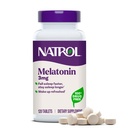 Natrol Melatonin 3 mg, Restful Sleep için Diyet Supplement, Yetişkinler için Uyku Tamamları, 120 Melatonin Tabletleri, 120 Gün Supply